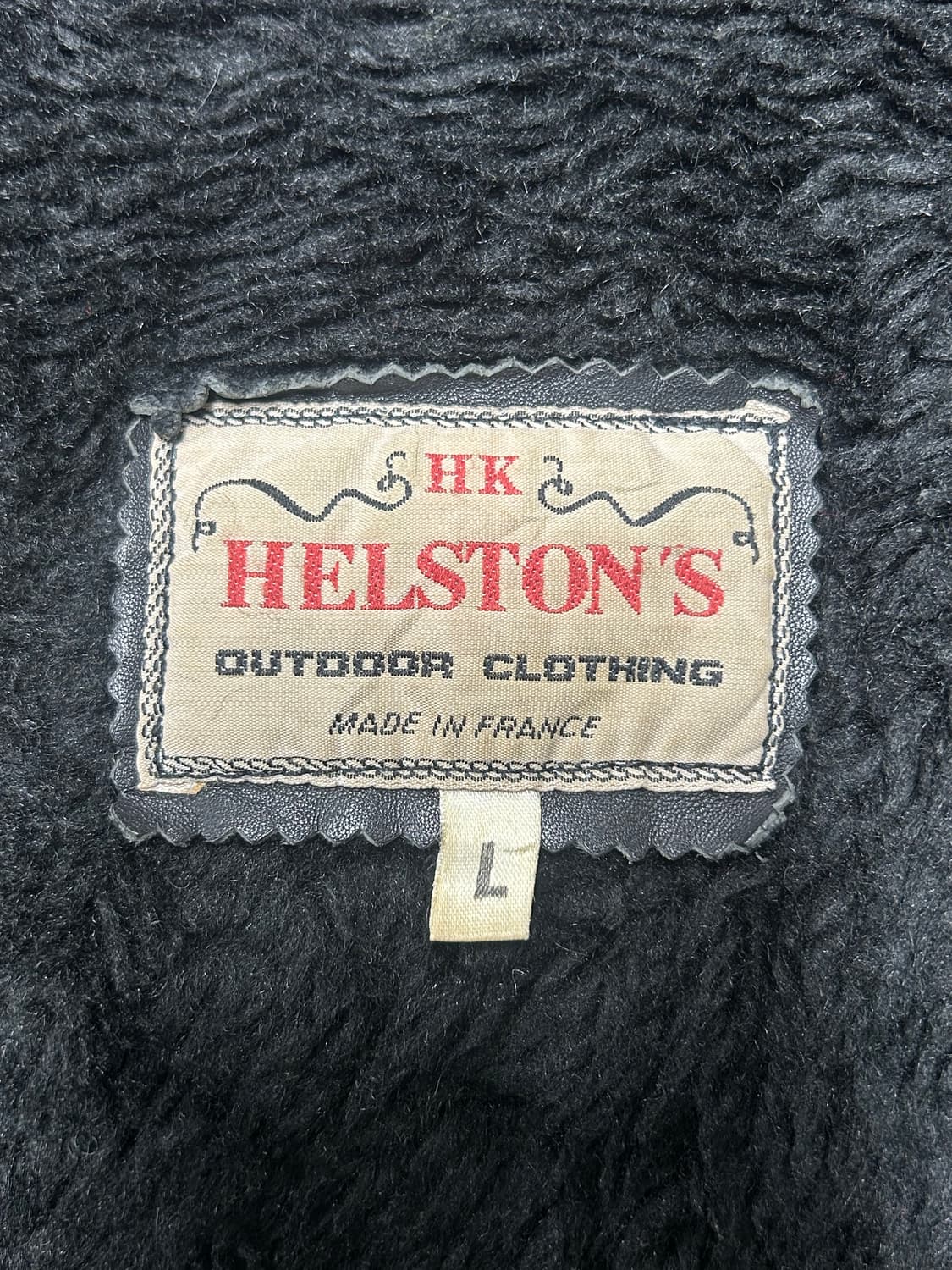 프랑스 헬스톤즈(Helstons) 빈티지 가죽 자켓 상품이미지8