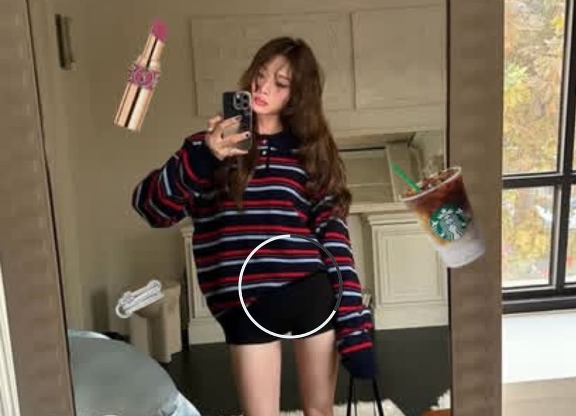 문선 Stripe Wool Collar Knit / Lolli-pop 상품이미지2