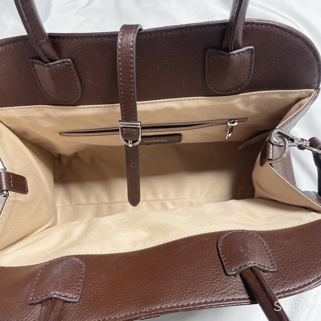 모노로우 블랑 브라운 크로스백 미디움 상품이미지5