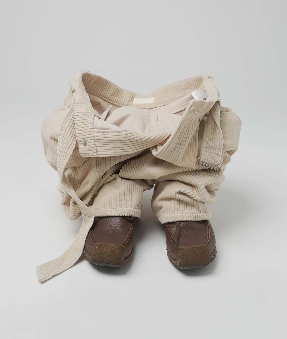 함오피스 ham 11pants 코듀로이 팬츠 베이지 사이즈 1 (28) 상품이미지3