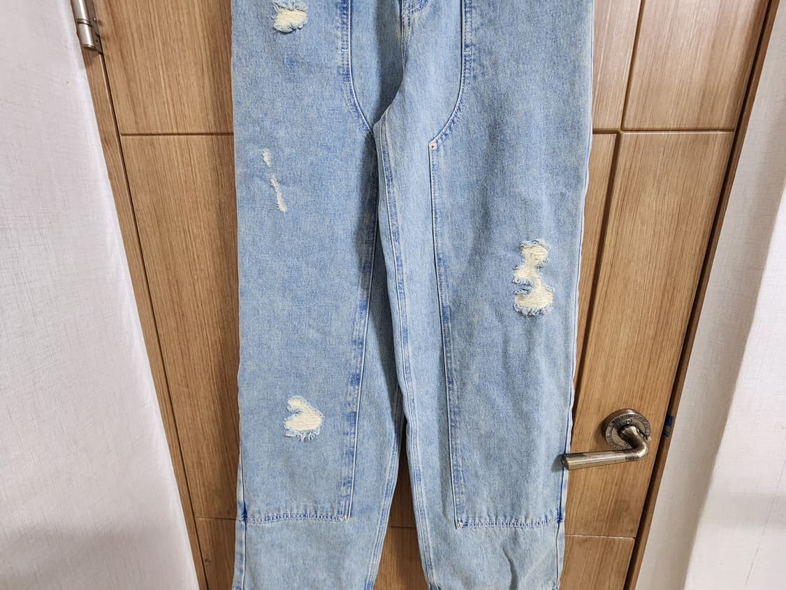 (XS)여성 YCH 와이드 데님 팬츠 상품이미지4