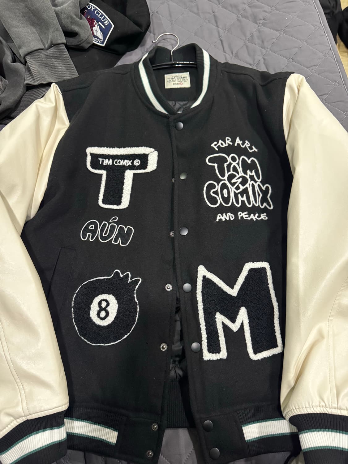 팀코믹스 바시티 자켓 L 상품이미지2