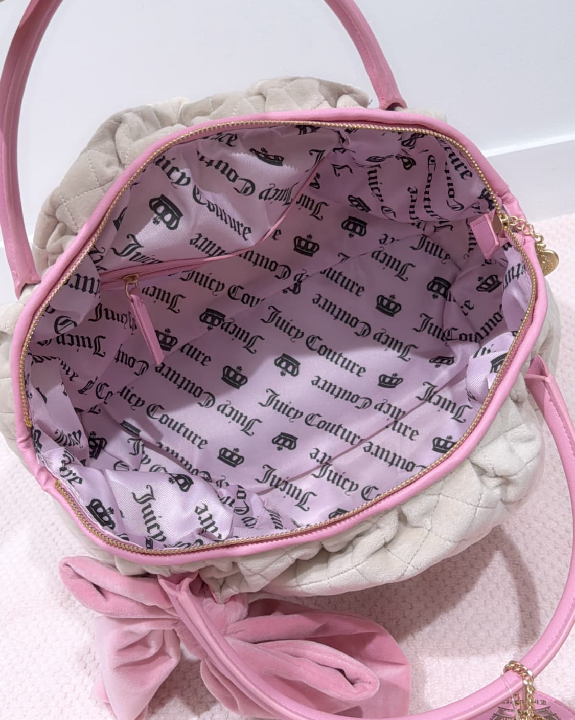 쥬시꾸뛰르 페어리테일 로열백 가방 베이비베어 베이비메탈클럽 빈티지 갸루 상품이미지3