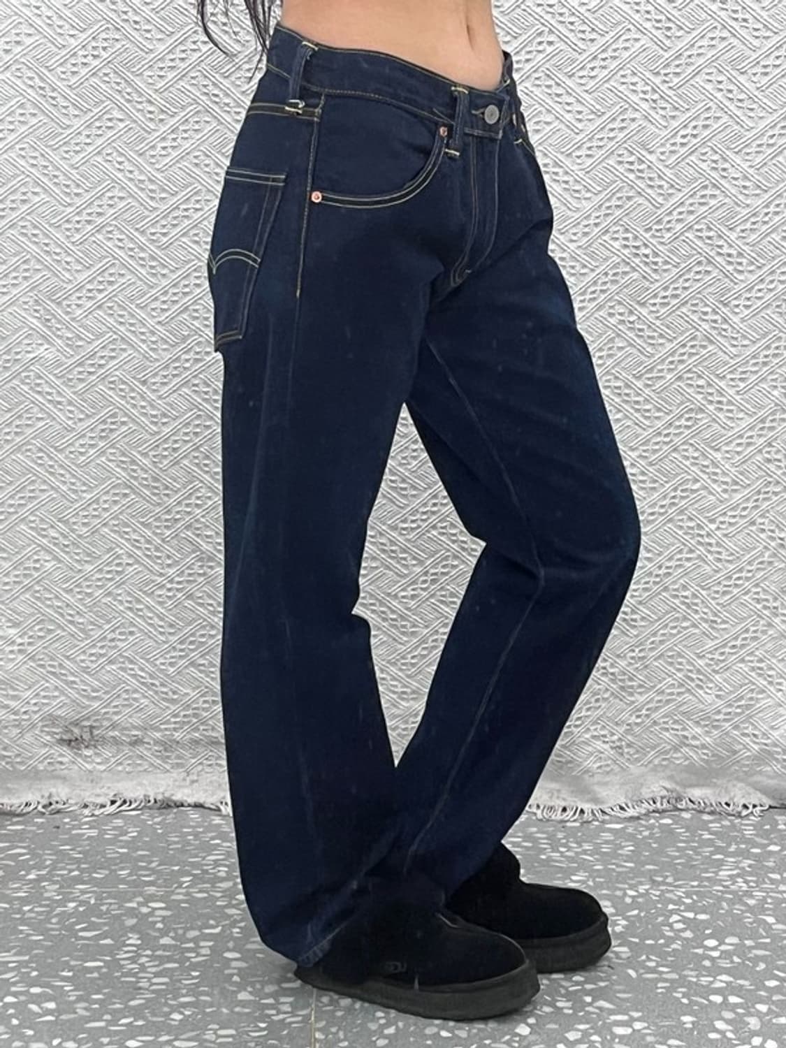 리바이스 503 모던 캐주얼 빈티지 진청 데님팬츠 30인치 C10763 상품이미지2