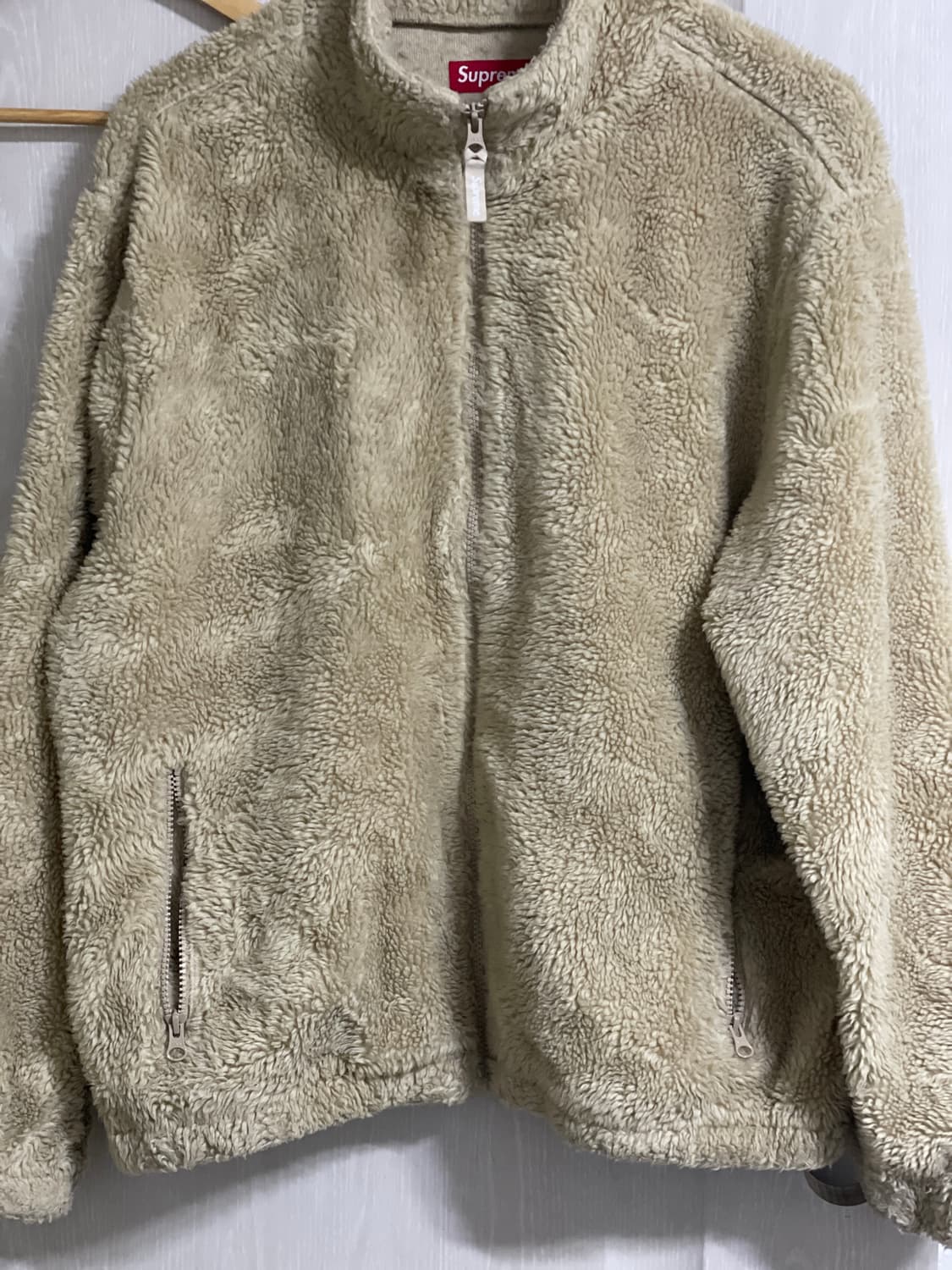 슈프림 스타 플리스 자켓 후리스 내츄럴 - 22SS L사이즈 상품이미지2