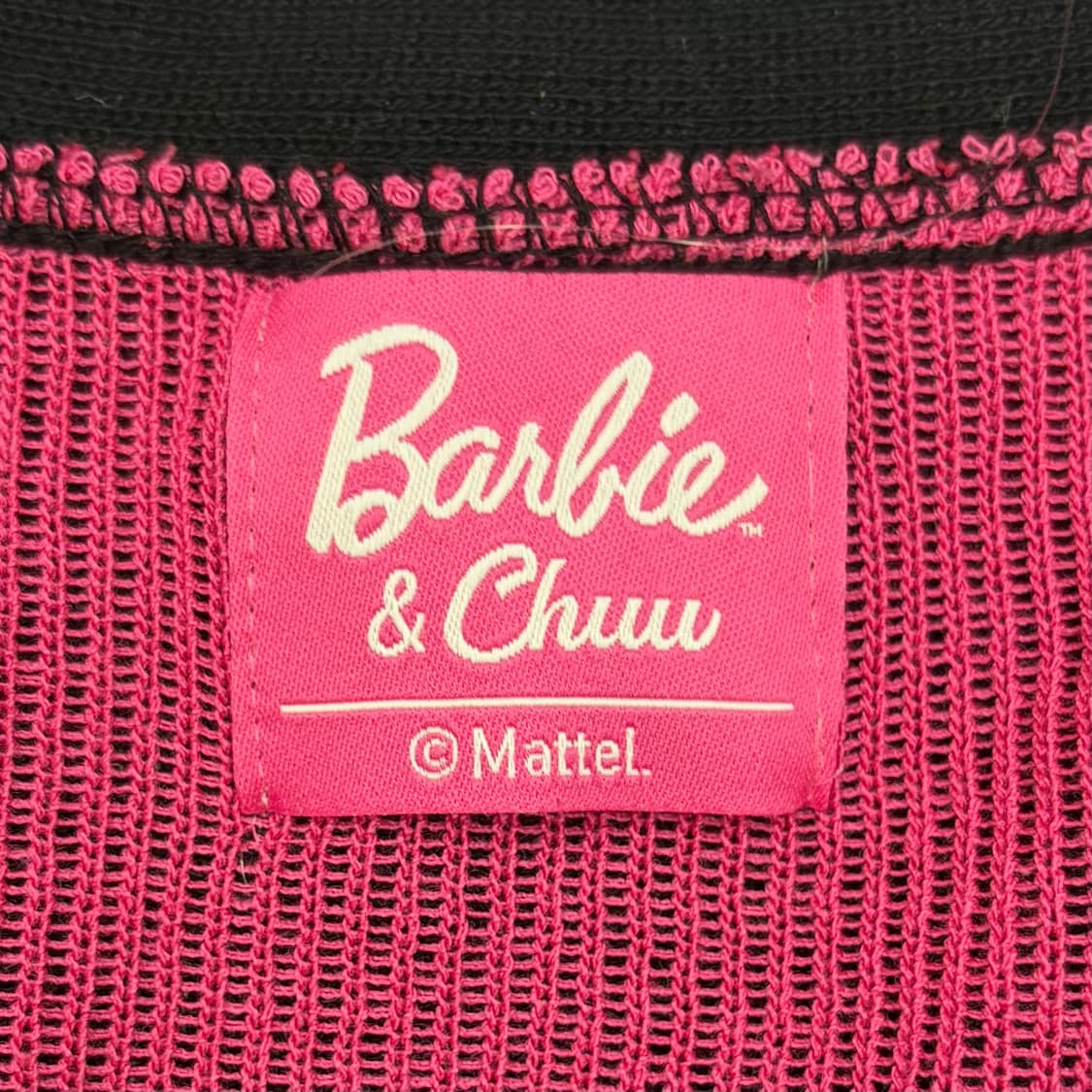 바비 x 츄 콜라보 빈티지 가디건  상품이미지5