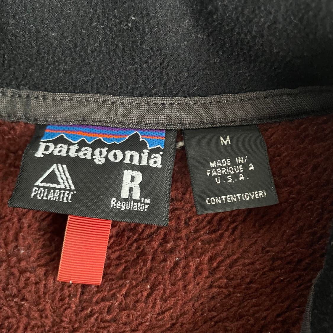Patagonia  파타고니아 90,s u.s.a 신칠라 플리스 자켓 상품이미지5