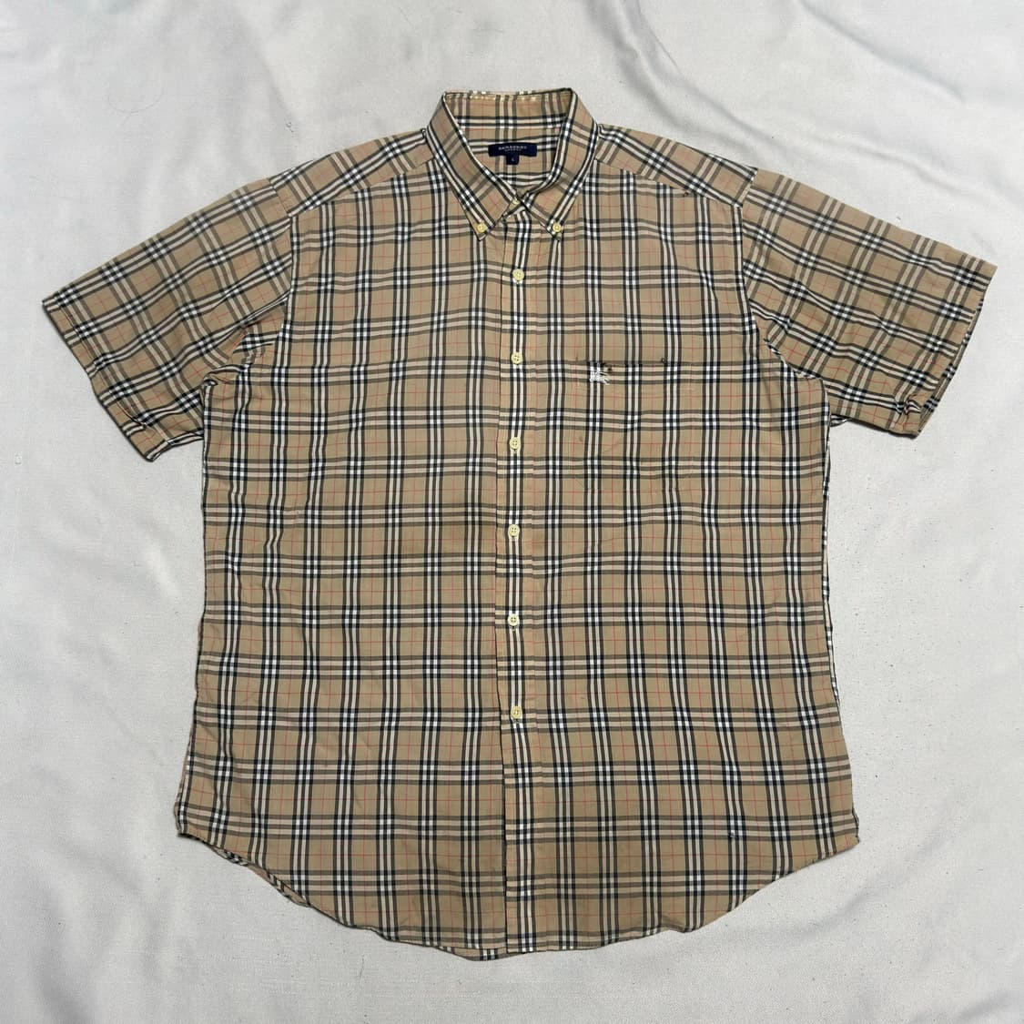 L 버버리 노바체크 반팔셔츠 상품이미지2