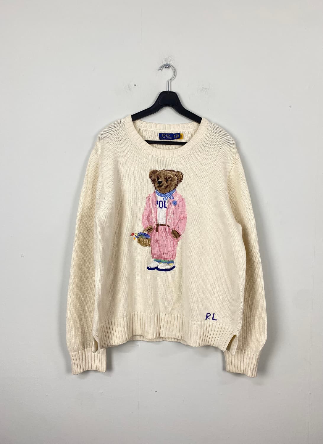 폴로 랄프로렌 피크닉 테디베어 니트 XL <590> 상품이미지1