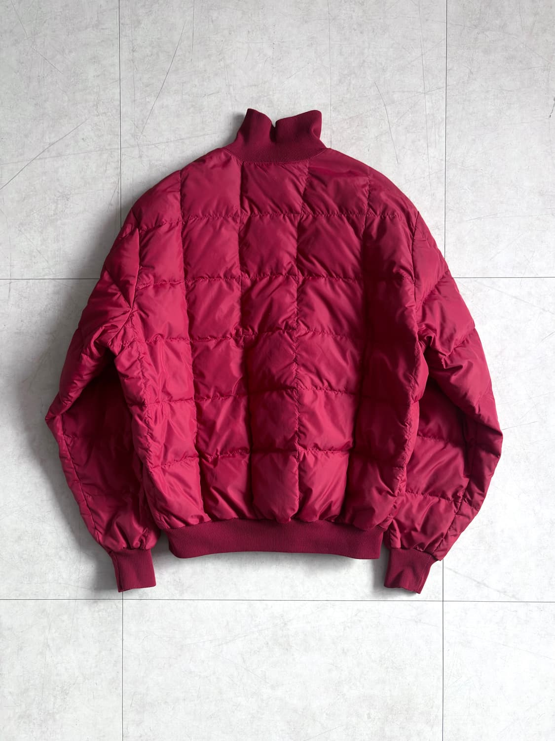 80’s 에디바우어 아카이브 하프 집 다운 풀오버 상품이미지8