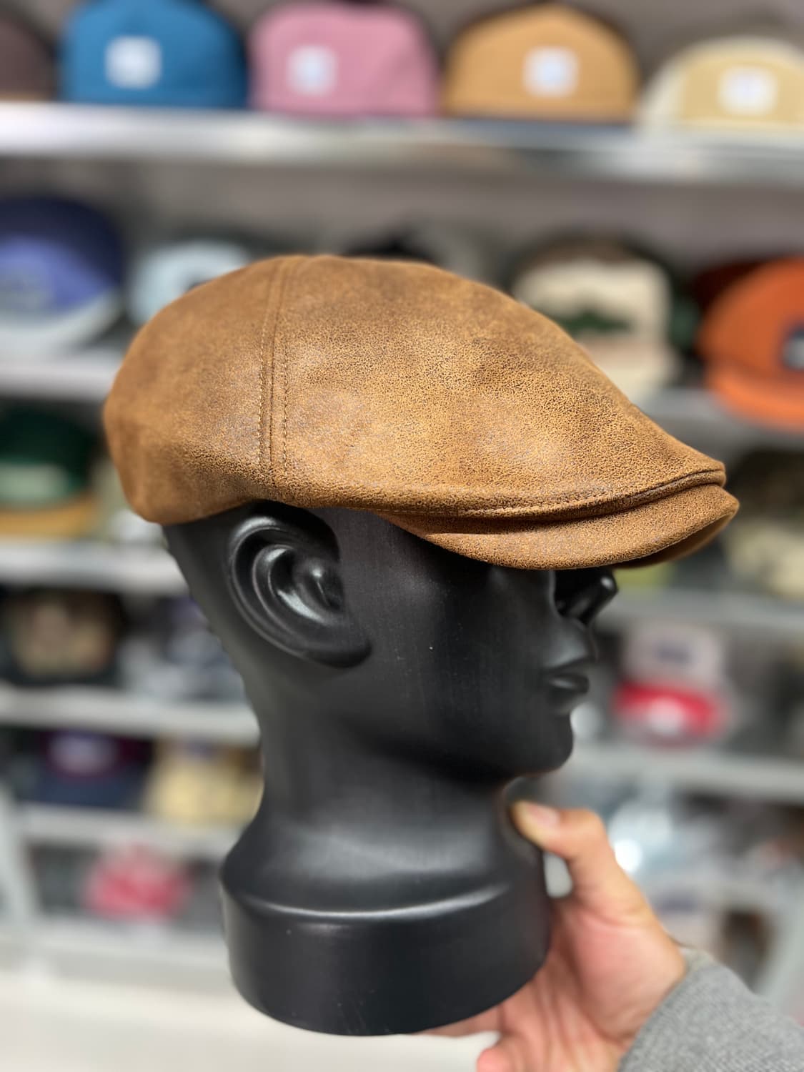 무스탕 크렉 헌팅캡 상품이미지2