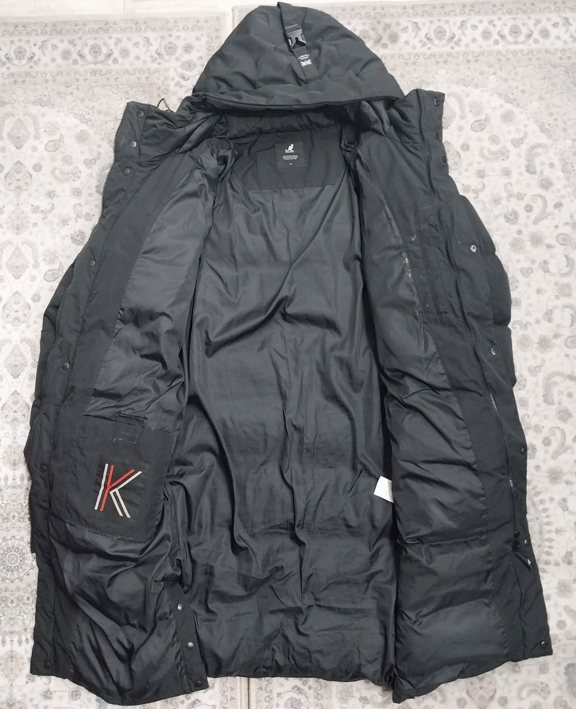 캉골 후드 롱패딩 M 상품이미지2