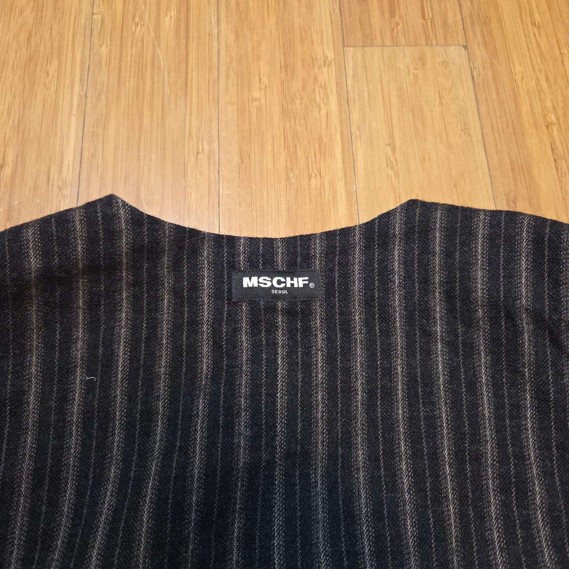 미스치프 스트라이프 베스트 & 스커트 셋업 (M) 상품이미지4