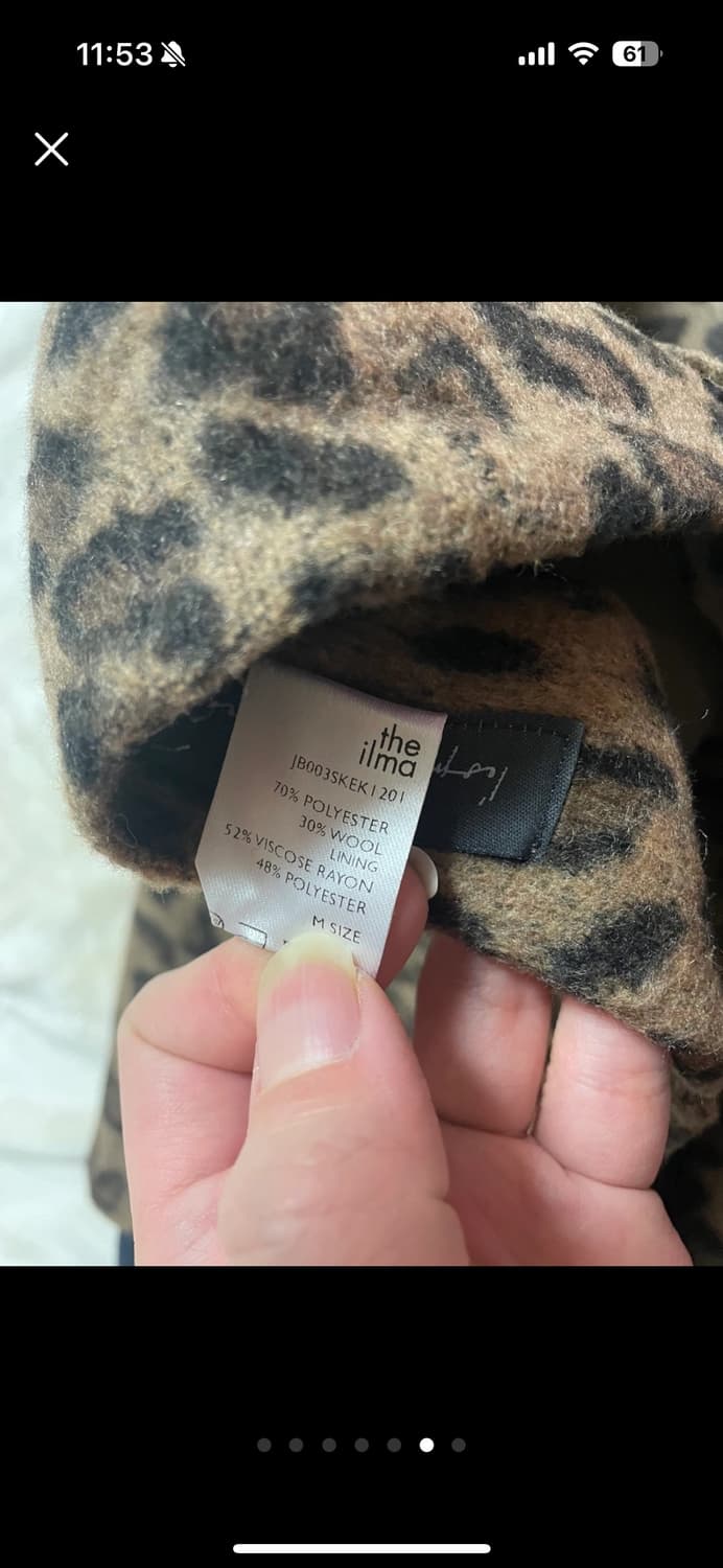 더일마 호피 스커트M 상품이미지4