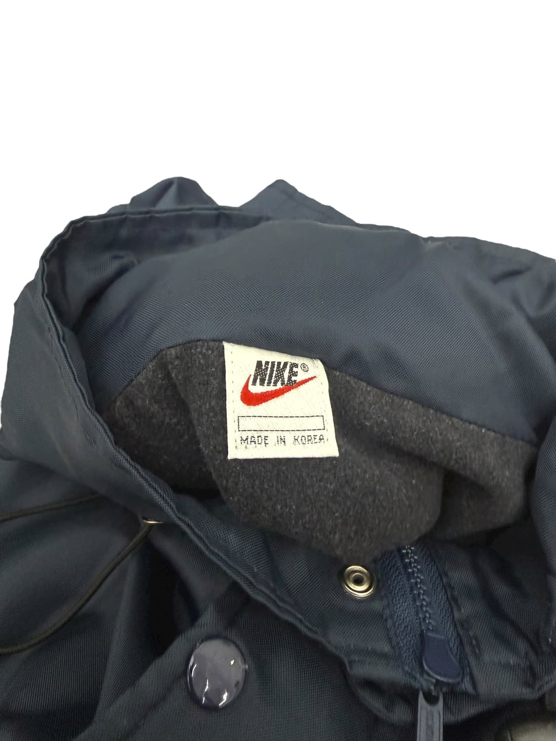 90‘s 나이키 올드스쿨 후드내장 반집업 아노락  상품이미지8