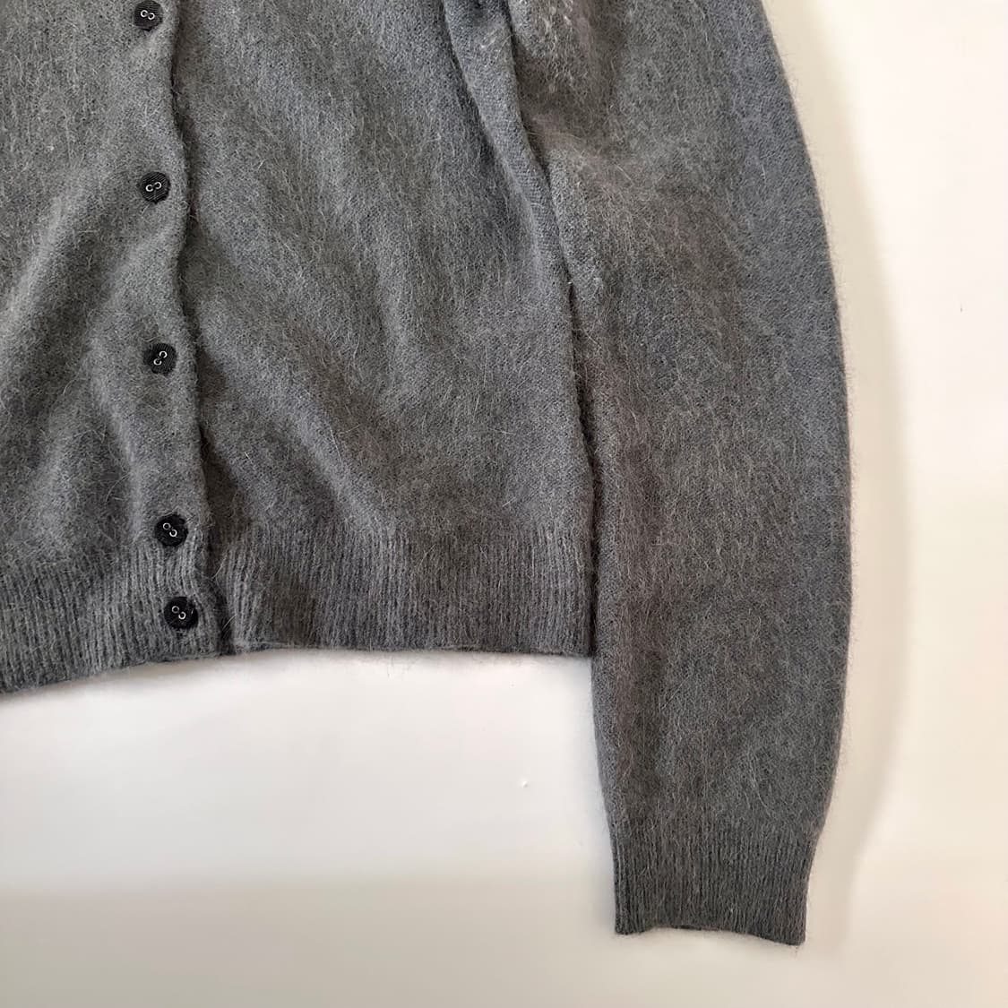 랑방 lanvin en blue 앙고라 가디건 상품이미지4