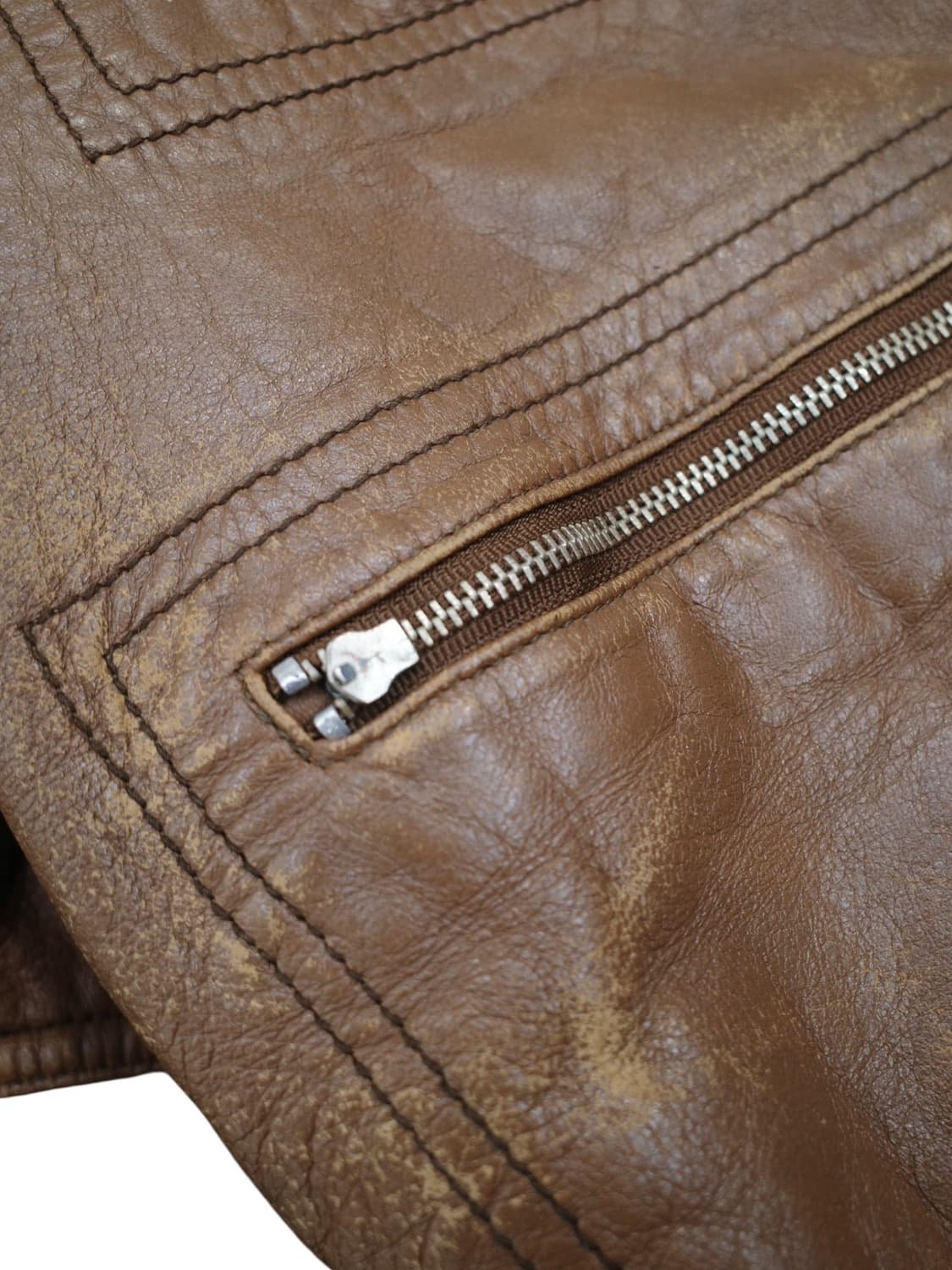 90‘s 마리떼 프랑소와 저버 레더 봄버 상품이미지8