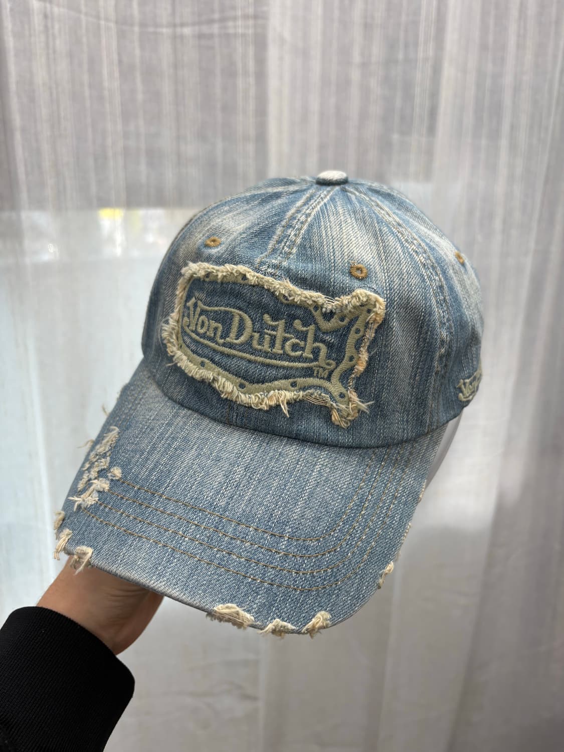 VonDutch 본더치 데님 볼캡 상품이미지1