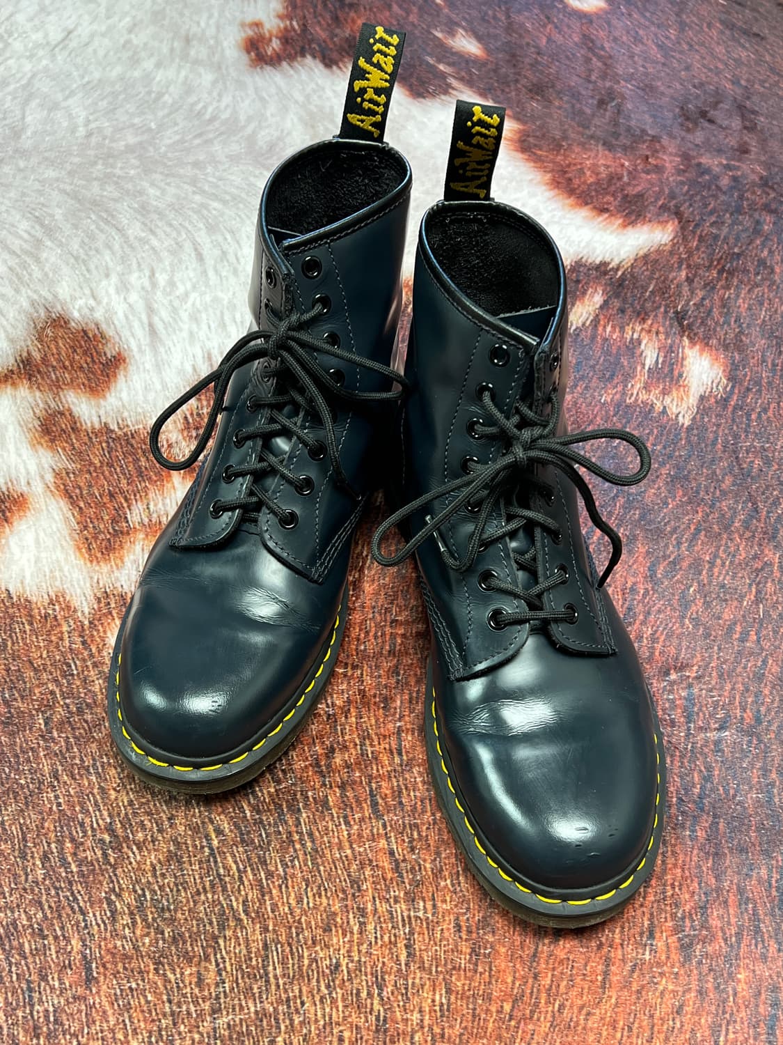 [43] 닥터마틴 빈티지 1460 스무스 8홀 워커 다크그린 상품이미지1