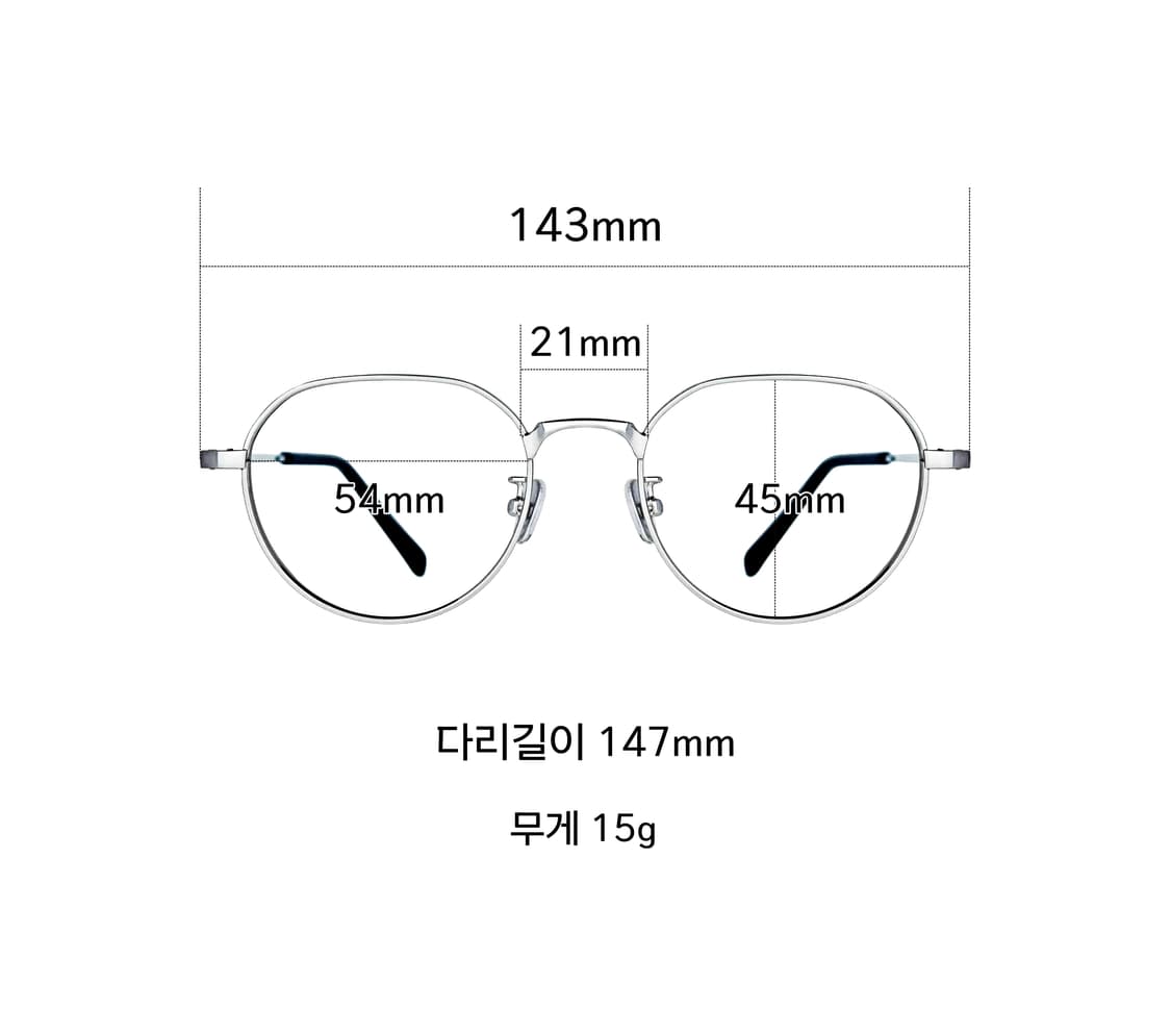 휴즈W, 54사이즈 앤틱실버 상품이미지5