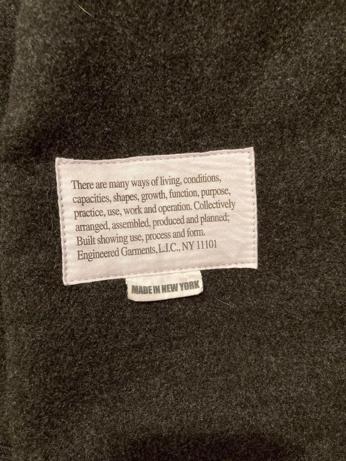 (가격포기)엔지니어드가먼츠 파이어맨 자켓 숏 더플 코트 상품이미지6