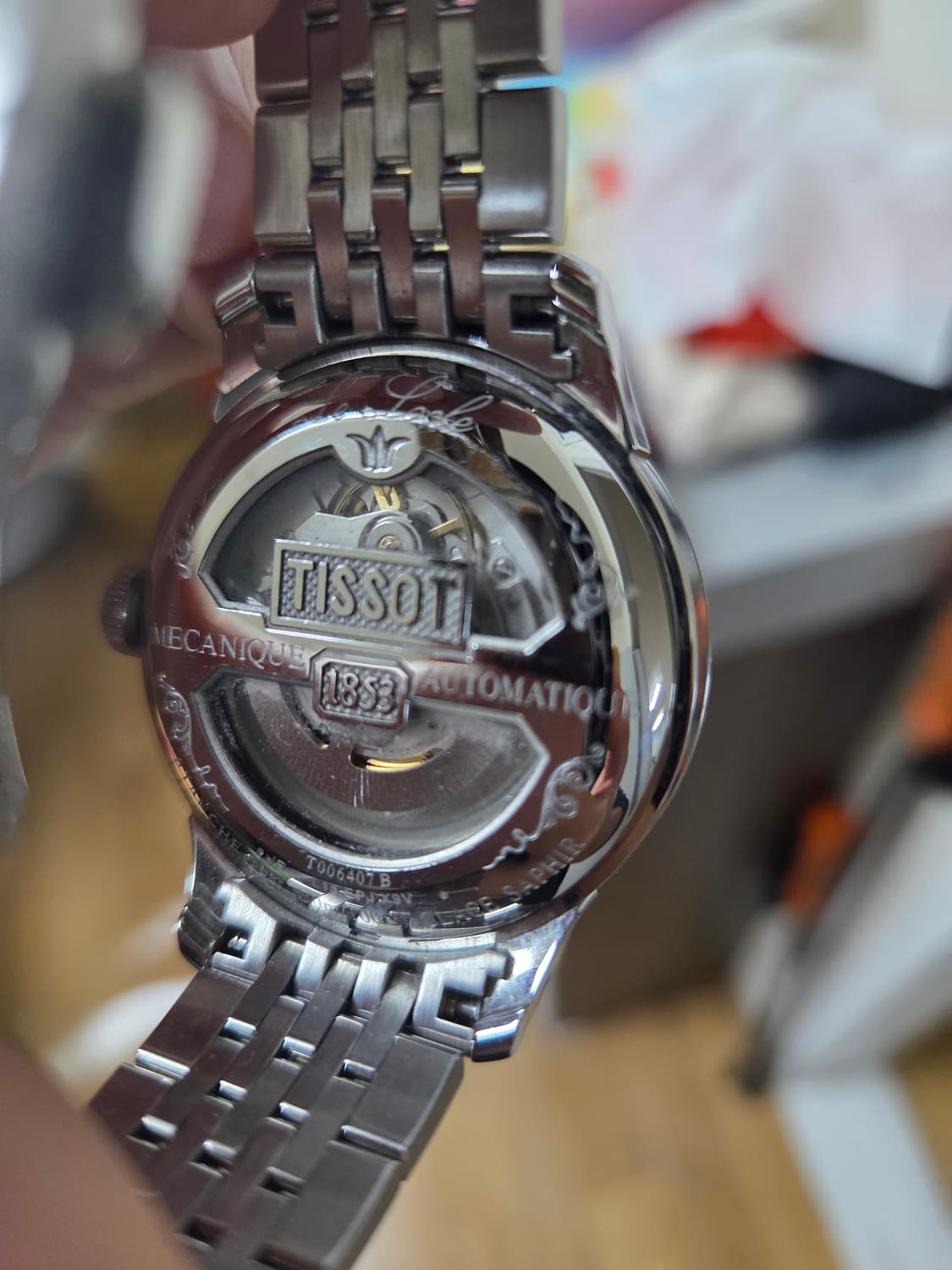 티쏘 르로끌 Powermatic 80 메탈 시계 상품이미지3