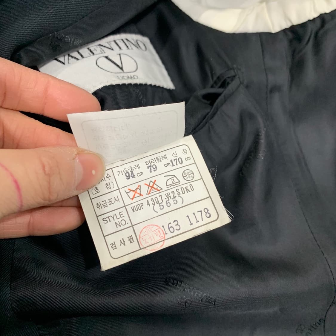 발렌티노 미니멀 블레이저  상품이미지4