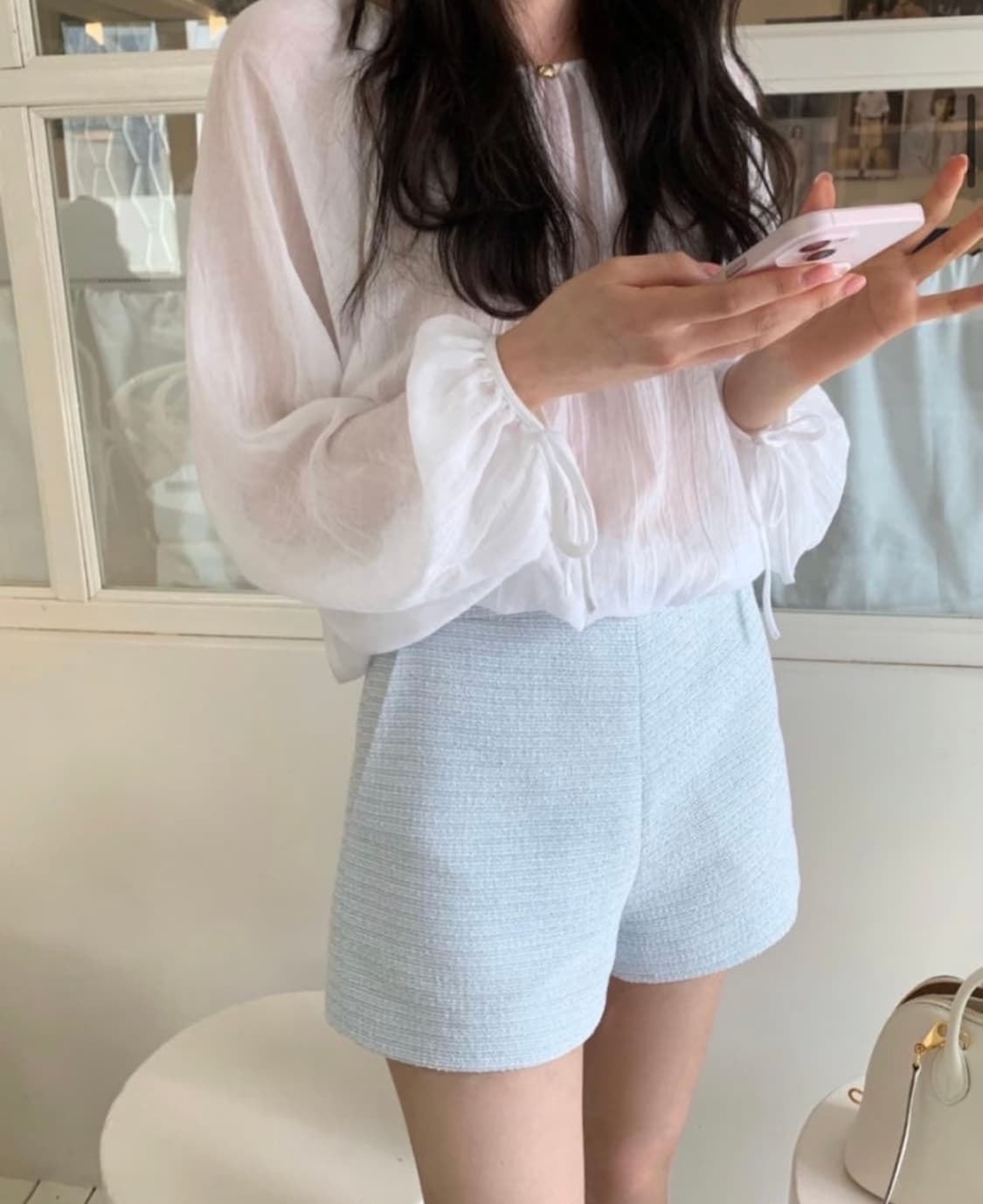(택O새상품) 르플레인 샤벳 쇼츠 S 상품이미지1