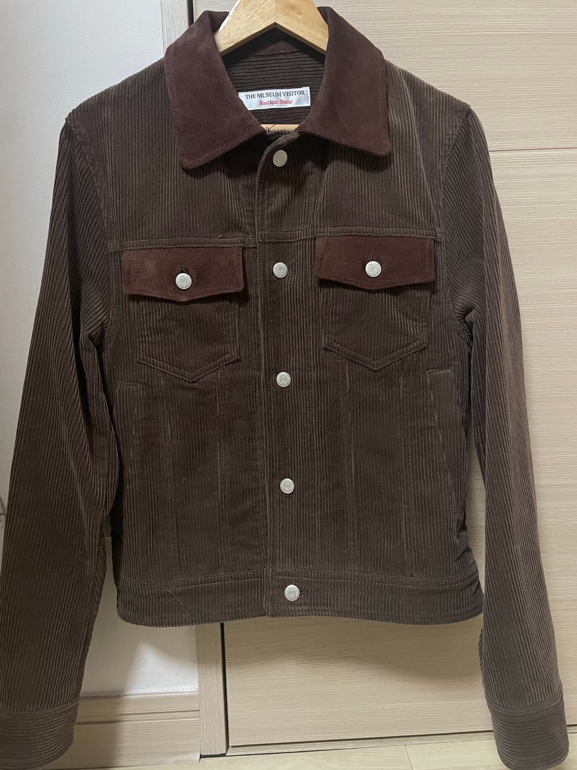 뮤지엄 비지터 코듀로이 스웨이드 자켓 상품이미지3