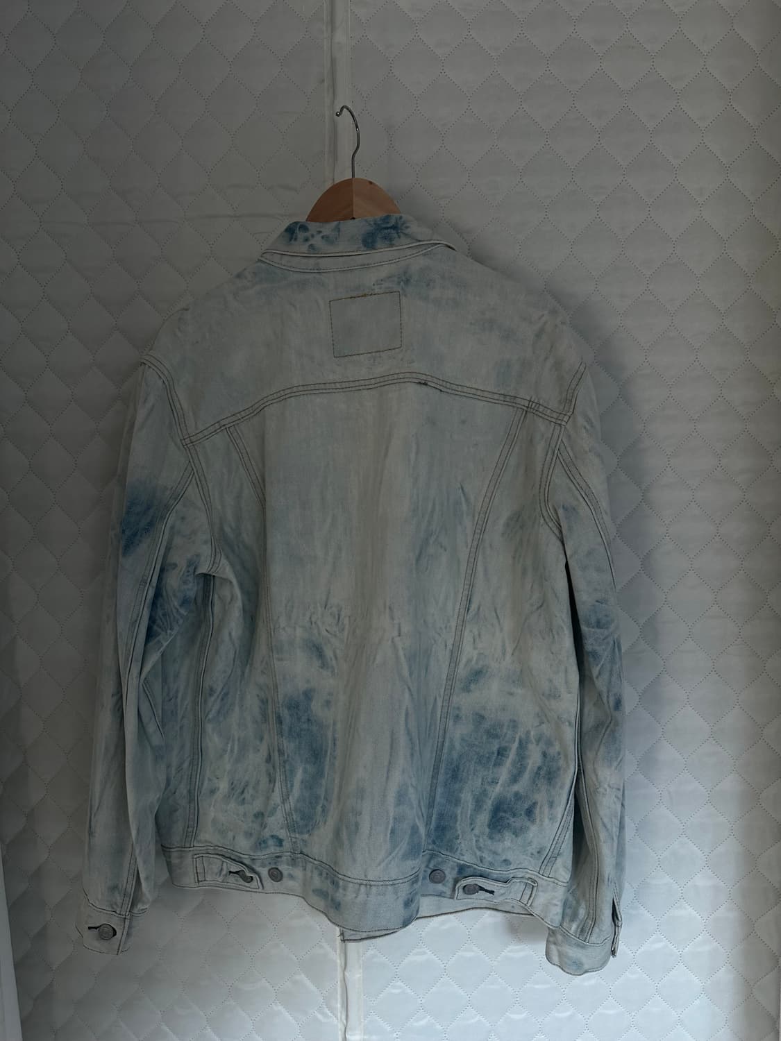 리바이스 블리치 워싱 트러커 데님 자켓 상품이미지7