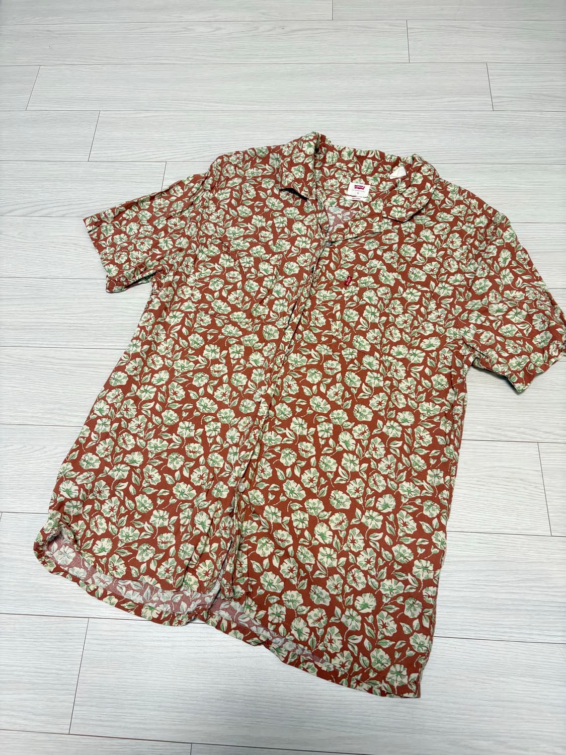 리바이스 빈티지 패턴 하와이안 셔츠 S사이즈(100사이즈) 상품이미지2