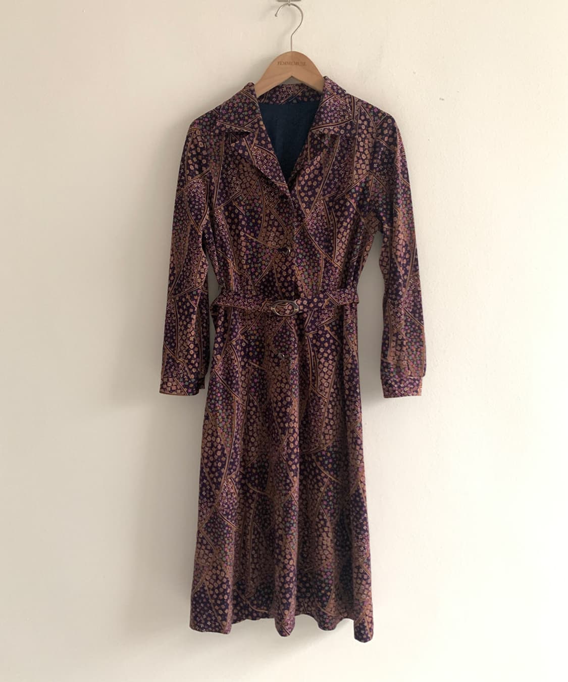 Oriental Shirts Belted Dress 상품이미지1