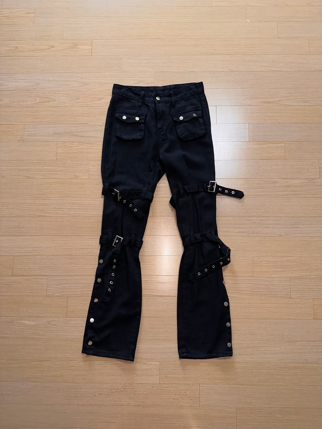 일본빈티지 그런지펑크 부츠컷 팬츠 상품이미지1