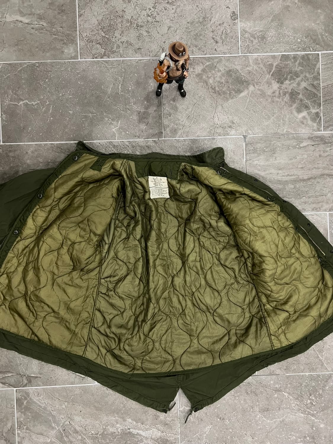 (S) M65 피쉬테일 오리지널 개파카 상품이미지3