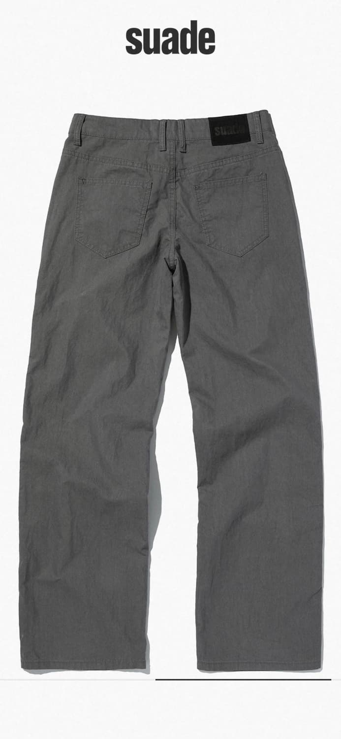 Suade 기명 팬츠 챠콜 S 상품이미지7