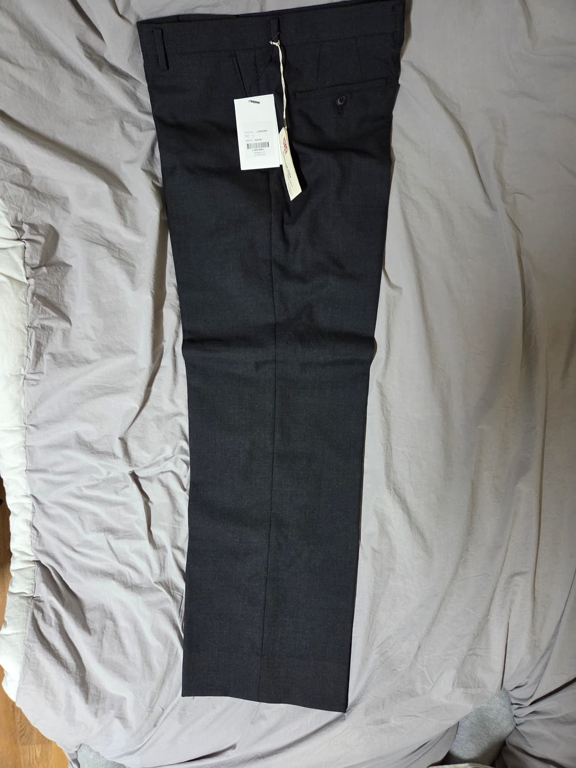 에든버러클럽 Wool Sports 정장 SET-UP(차콜) 상품이미지6