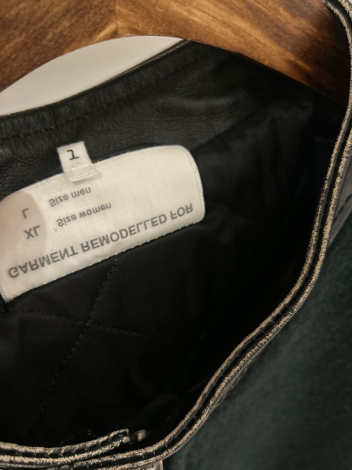 MM6 Leather Wool Mix Jacket 상품이미지5