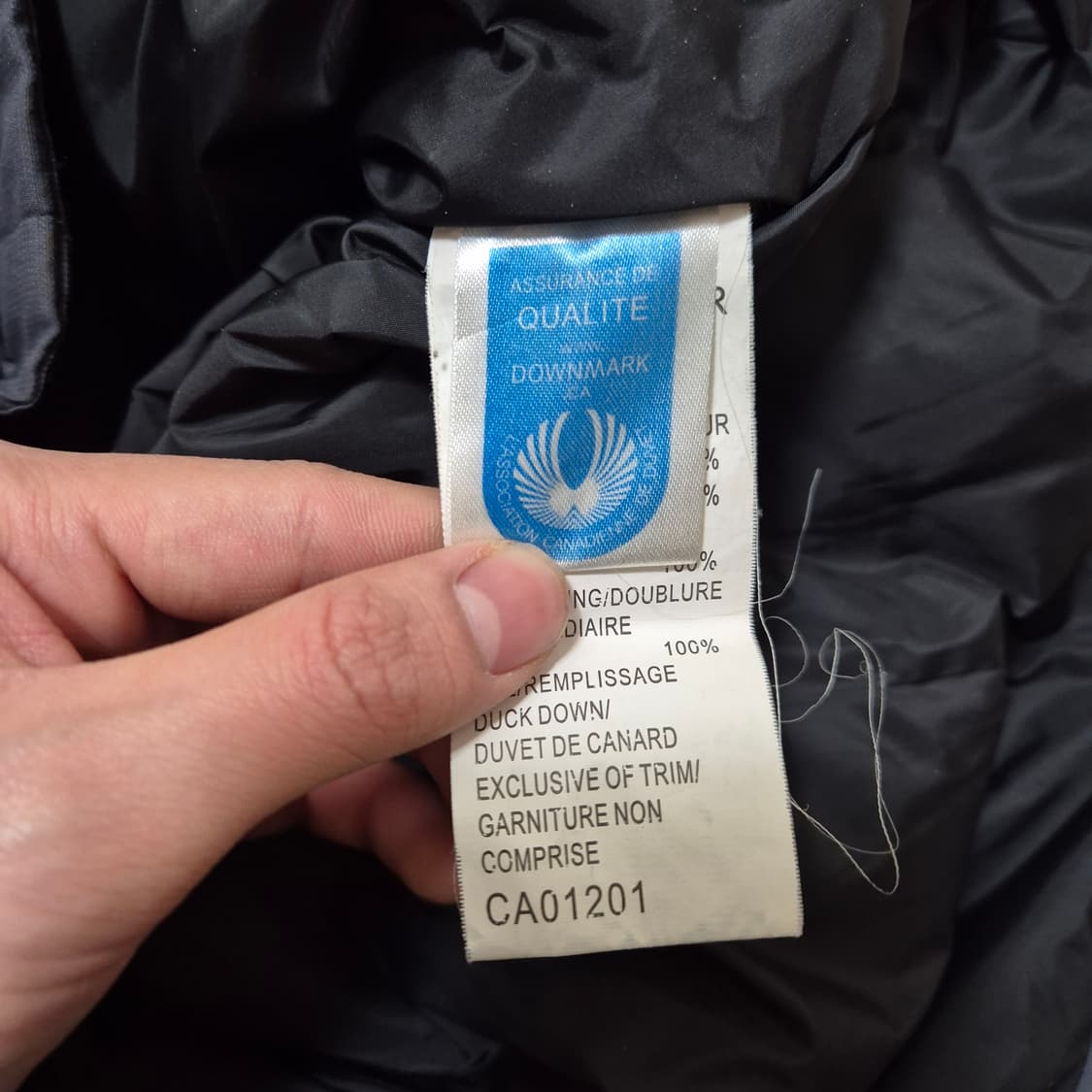 캐나다구스 남성 덕다운 퍼후드 롱패딩 점퍼 XL(105) 상품이미지9