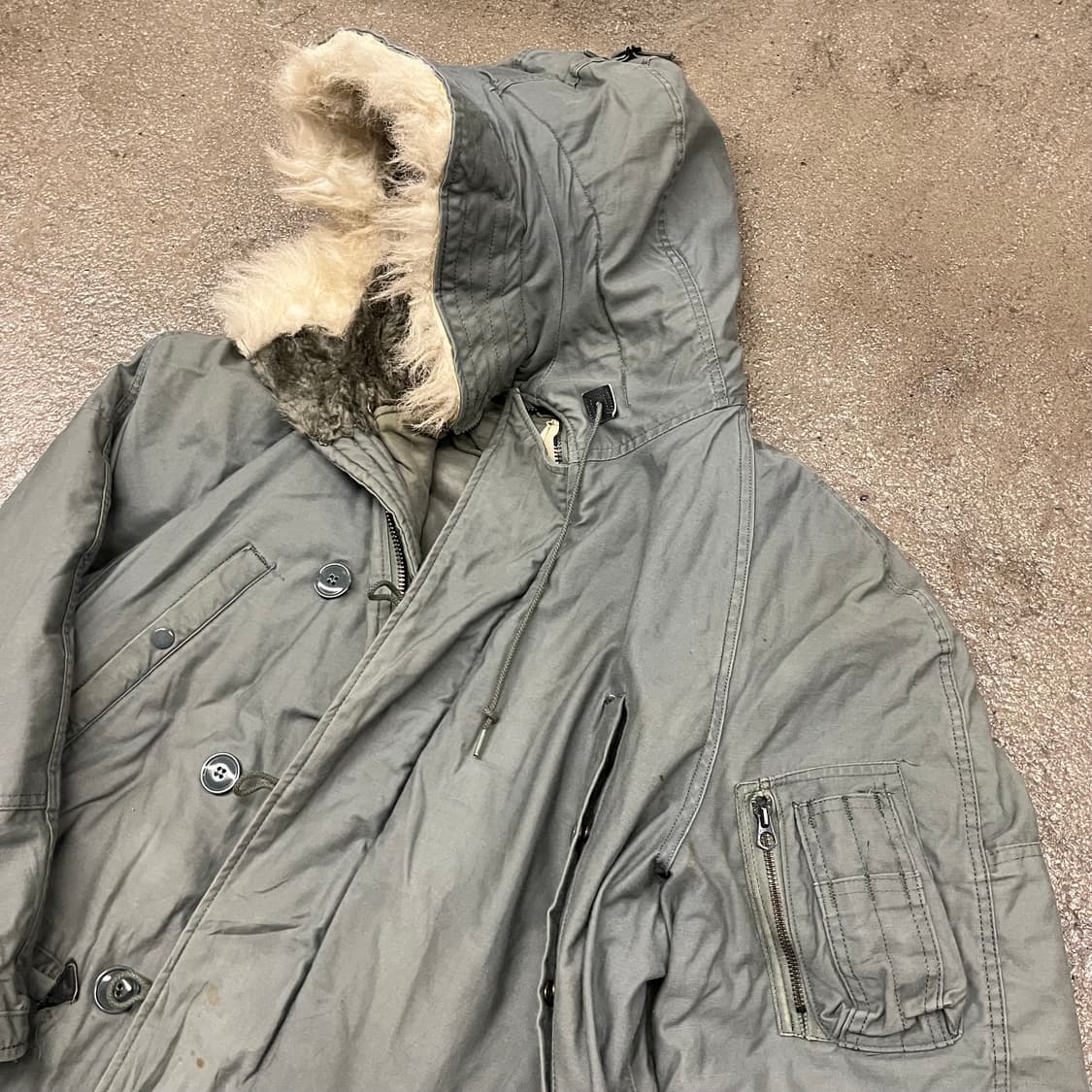 80s 오리지날 미군 N3B 파카 (105) 상품이미지3