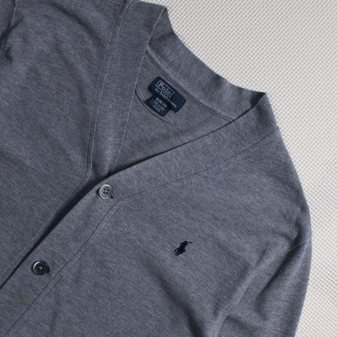 Polo 폴로 랄프로렌 그레이 니트 가디건 (남녀공용) 상품이미지3