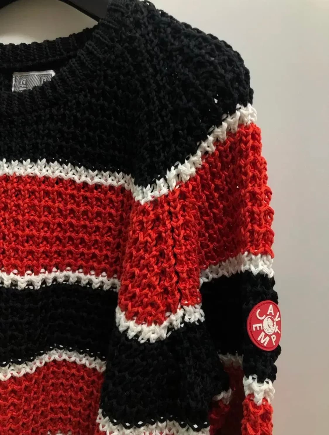 카브엠트 18ss 루즈 와플 니트 상품이미지4