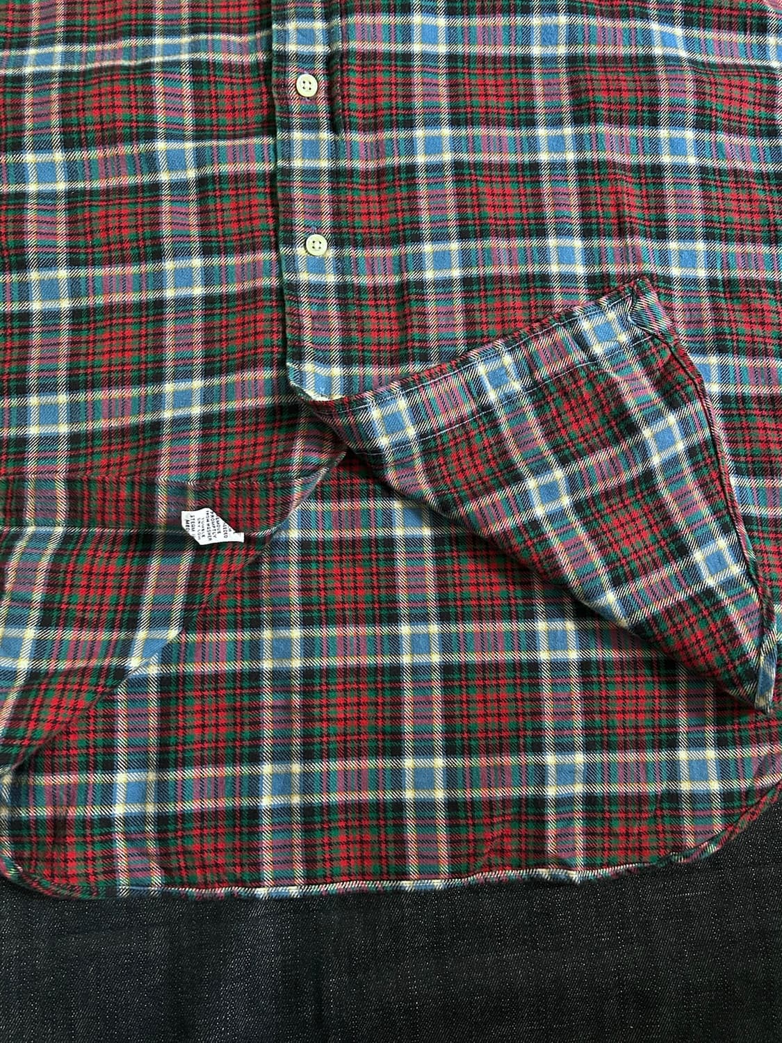 폴로랄프로렌 플란넬 체크 셔츠 상품이미지6