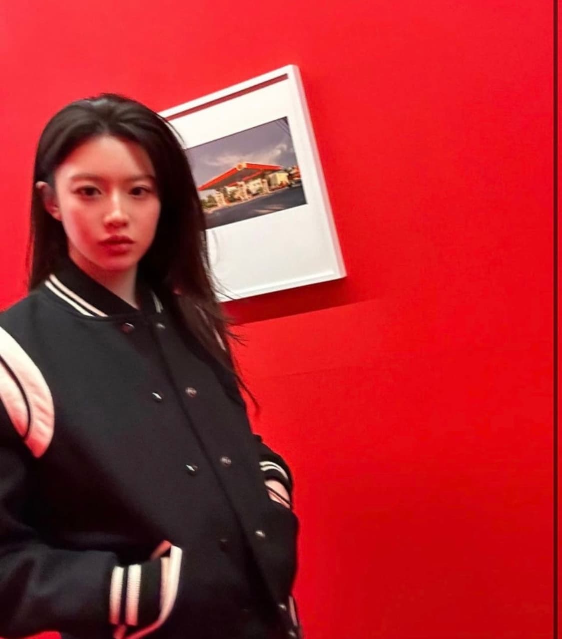 생로랑 13fw 에디슬리먼 테디 바시티 자켓 초판 46사이즈 상품이미지7