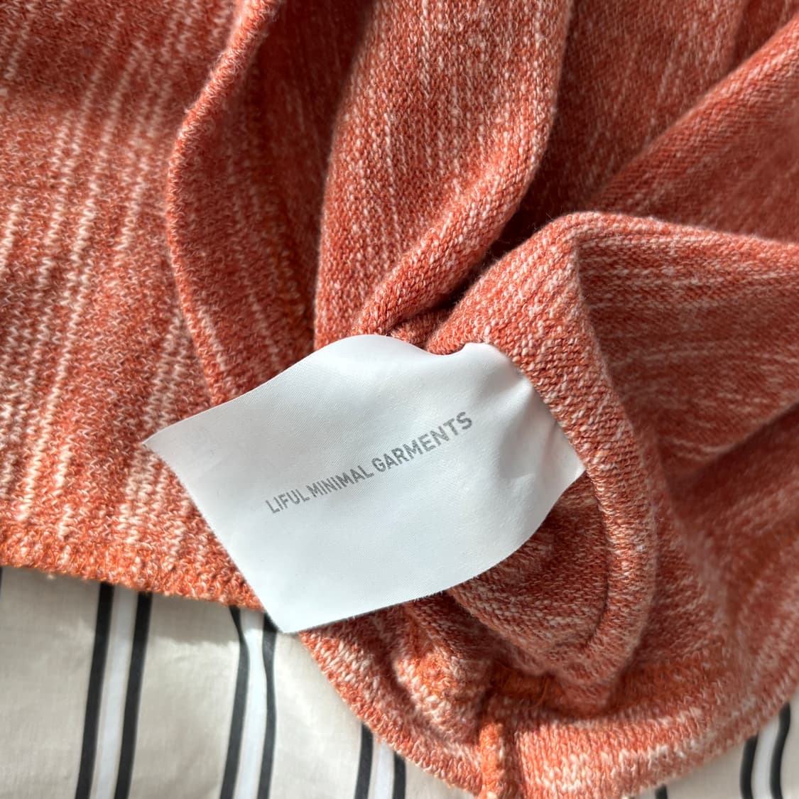 LIFUL 긴팔 셔츠 M 오렌지 상품이미지6