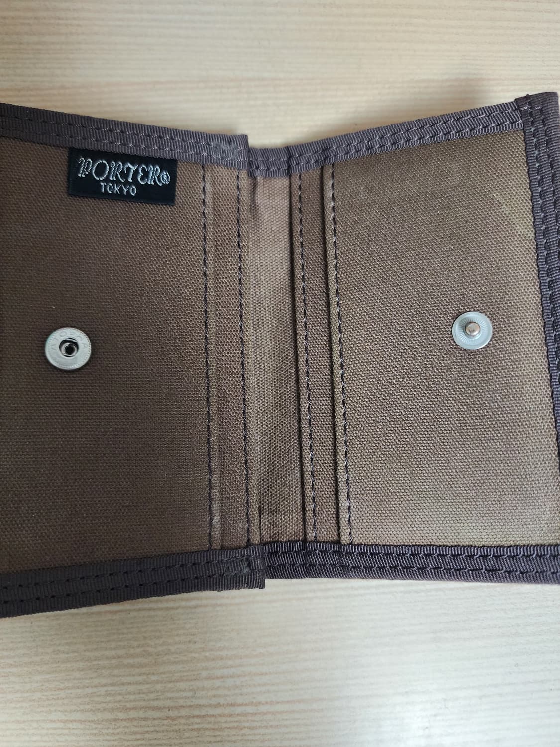 요시다포터 프리스타일 카드지갑 브라운 상품이미지8