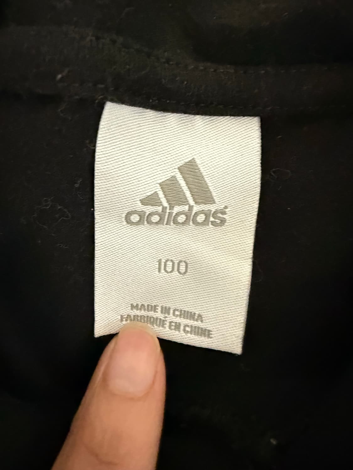 아디다스 아디퓨어 후드 져지 롱슬리브 100 사이즈 상품이미지3