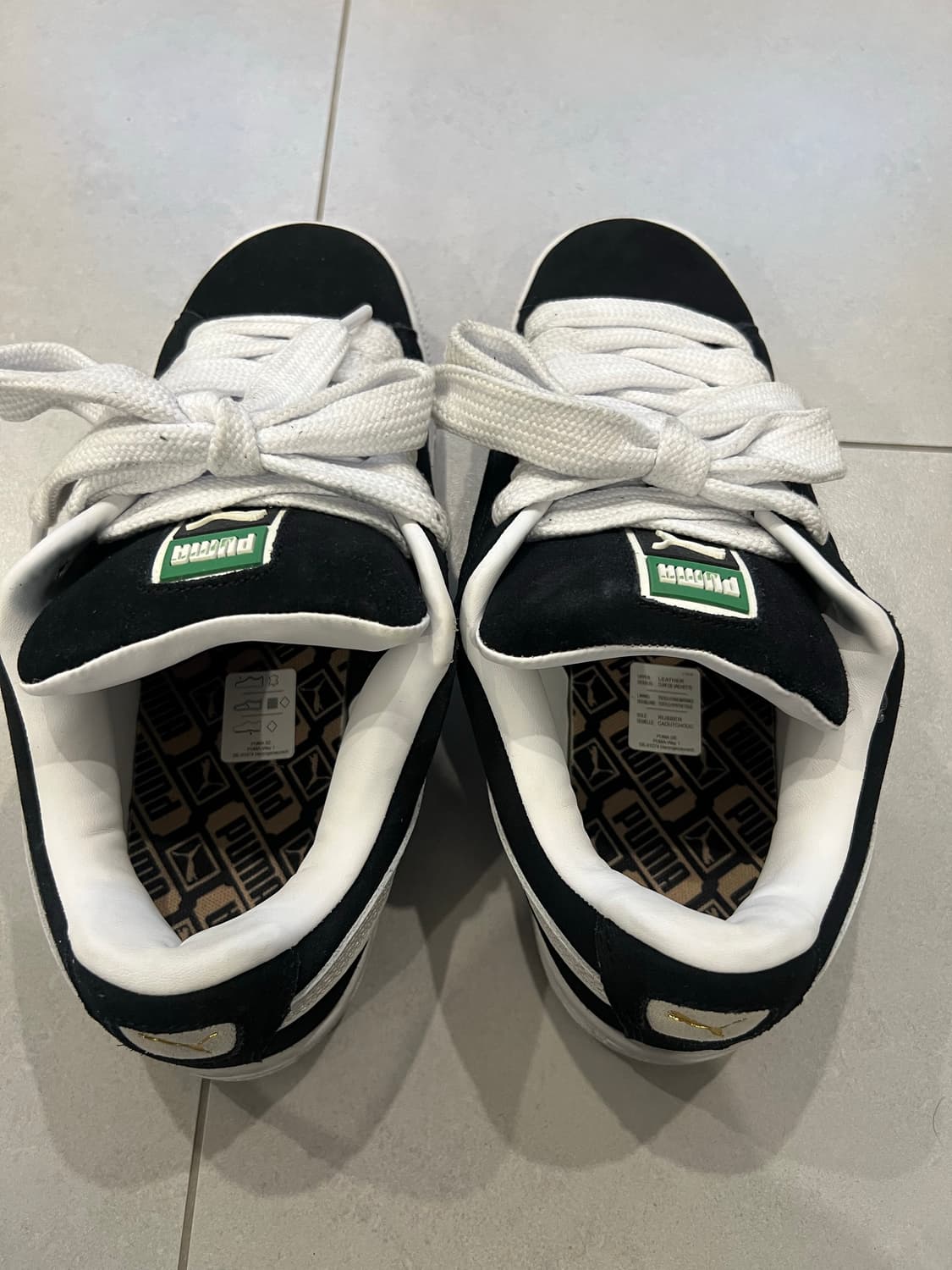 푸마 스웨이드 XL 보드화 검흰 270 상품이미지3