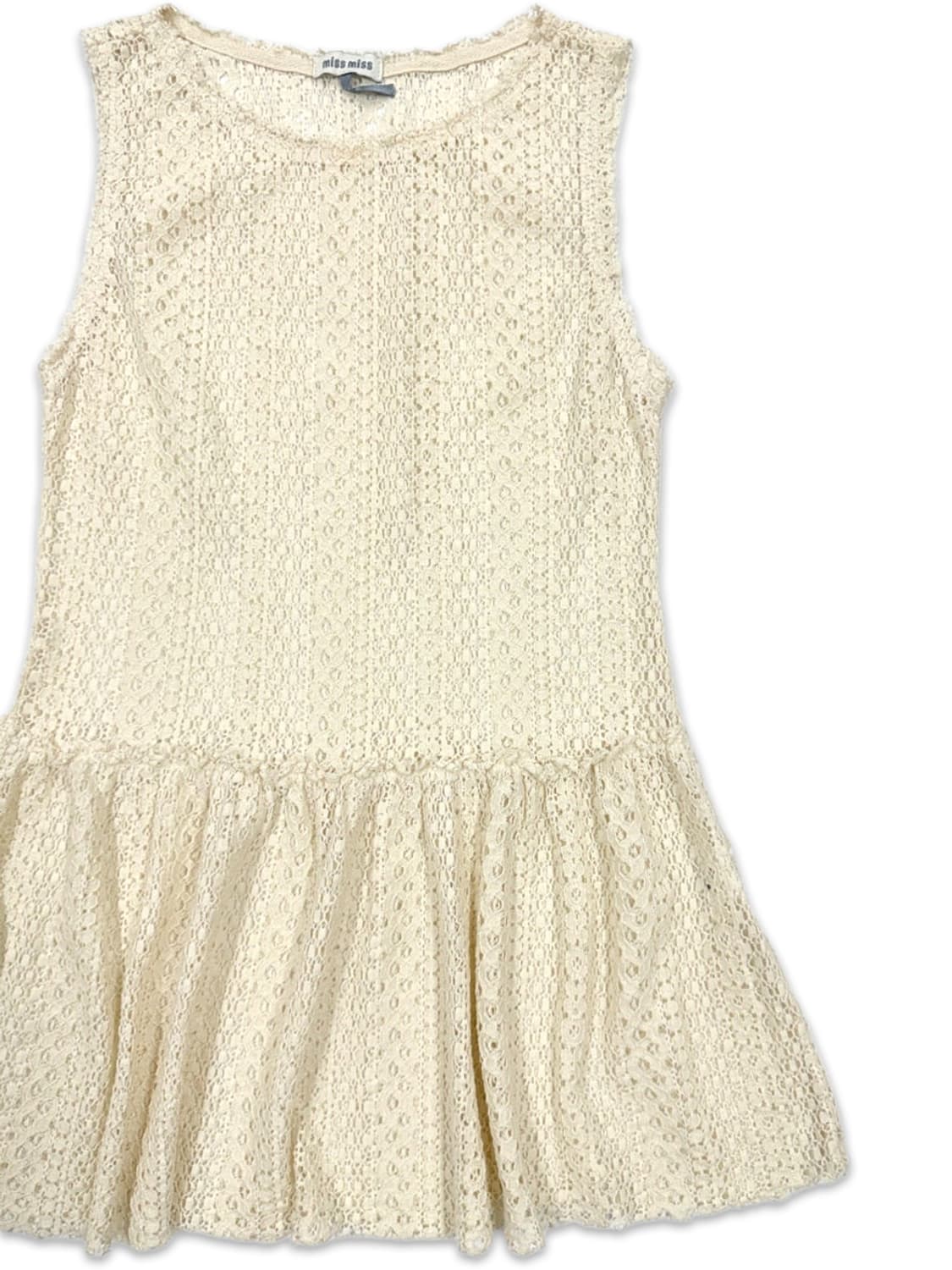 빈티지 레이스 시스루 레이어드 원피스 상품이미지2