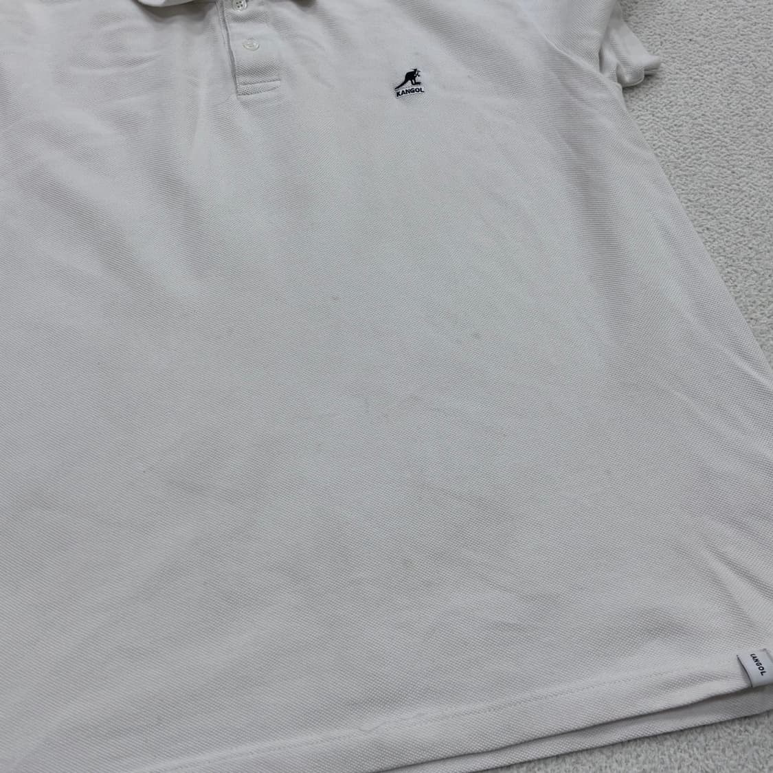 XL 캉골 남성 반팔 카라 티셔츠 0319E 상품이미지5