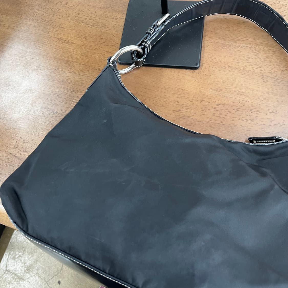 프라다 나일론/레더 호보백 상품이미지7